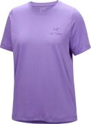 Arc'teryx Women's Kragg Sl Cotton Emblem Crew Shortsleeve Aster