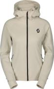 Scott Women's Hoody Defined Warm Zip Dust White