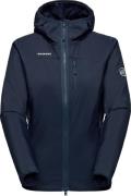 Mammut Women's Rime In Hooded Jacket Marine