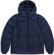 Bergans Women's Lava Warm Down Jacket With Hood Navy Blue/solid Grey