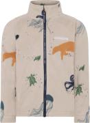 Didriksons Kids' Monte Printed Full Zip 10 Winter Ocean Multi