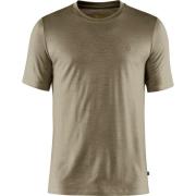 Fjällräven Men's Abisko Wool Short Sleeve Light Olive
