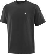 Salomon Men's Round Logo Graphic Deep Black