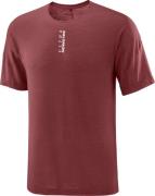 Salomon Men's Ultra SS Tee Syrah