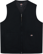 Dickies Men's Canvas Summer Vest Black