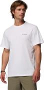 Columbia Men's CSC Logo Organic Cotton T-Shirt White, Boxy Brand