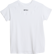 Aim'n Women's Soft Basic Short Sleeve White