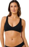 Rip Curl Women's Vibe Surf Multi Fit V Neck Bikini Top Black