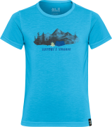 Jack Wolfskin Kids' Hiking Graphic T Empire Blue