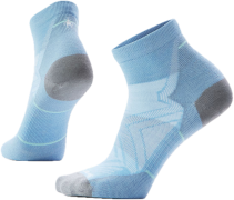 Smartwool Women's Run Ankle Socks Zero Cushion Serene Blue