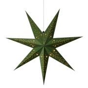 Pappersstjärna sammet 78 cm (Grön)