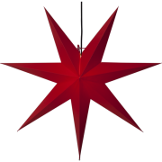 Rozen pappersstjärna 70cm (Röd)