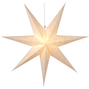 Sensy pappersstjärna 100cm (Vit)