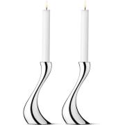 Georg Jensen COBRA Ljusstake 2-pack, Mellan