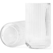 Lyngby Porcelæn Vas 25 cm Glas Clear