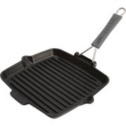 Staub Grillpanna 24 x 24 cm Svart