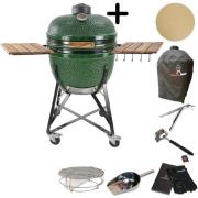 Kamado Sumo Maxi Grön + tillbehör