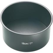 Kitchen Craft Rund Bakform löstagbar Botten Non-stick D: 18 cm H: 7 cm