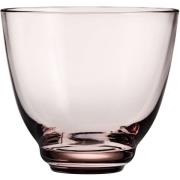 Holmegaard Flow vattenglas 35 cl., rosa