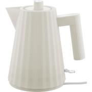 Alessi MDL06 Plissé vattenkokare 1 liter, vit