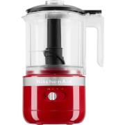 KitchenAid 5KFCB519EER Sladdlös Mini Matberedare, Röd