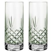 Frederik Bagger Crispy Highball Glas Emerald 2 st