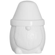 DBKD Mister Santa juldekoration, 14 cm, shiny white