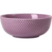 Lyngby Porcelæn Rhombe Color skål, 15,5 cm, lila