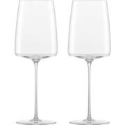 Zwiesel Simplify Light & Fresh vitvinsglas 38 cl, 2-pack