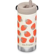 Klean Kanteen Isolerad Termosmugg TKWide 355ml med Twist Cap, jordgubb