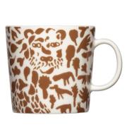 Iittala Oiva Toikka Collection Cheeta mugg 40 cl, brun