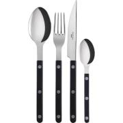 Sabre Paris Bistrot Solid bestickset 4 delar, black