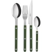 Sabre Paris Bistrot Solid bestickset 4 delar, green