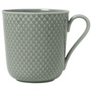 Lyngby Porcelæn Rhombe Earth mugg, moss