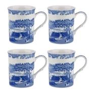 Spode Blue Italian mugg 4 st