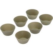 Kitchenware by Tareq Taylor Pecan muffinsform 6-pack, 7x3 cm, forest g...