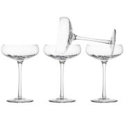 Byon Opacity champagneglas 30 cl 4-pack, klar