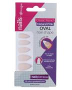 Invogue Classic French Natural Pink Oval
