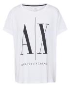 Armani Exchange Icon Period Kvinna T-Shirt Vit M