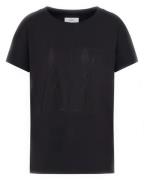 Armani Exchange Icon Period Kvinna T-Shirt Svart L