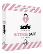 Safe Intense Safe Ribs & Nobs Condoms 36 pcs (U)   36 stk.