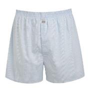 Jockey Kalsonger Woven Poplin Boxer Shorts Vit rutig bomull Small Herr