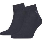 Calvin Klein Strumpor 2P Quarter Socks Marin Strl 39/42 Herr