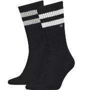 Calvin Klein Strumpor 2P Stripe Socks Svart Strl 39/42 Herr