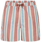 Resteröds Badbyxor Recycled Swimshorts Rosa/Blå polyester Small Herr