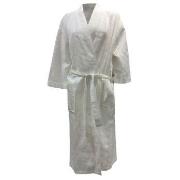 Missya Honeycomb Cotton Robe Vit bomull Medium Dam