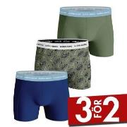 Björn Borg Kalsonger 3P Essential Shorts 2033 Blå/Vit bomull Medium He...