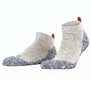 Falke Strumpor Lodge Homepad Ankle Sock Grå bomull Strl 43/44 Herr