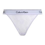 Calvin Klein Trosor Modern Lace Thong Ljuslila polyamid Medium Dam