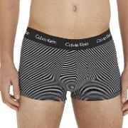 Calvin Klein Kalsonger 9P Cotton Stretch Low Rise Trunks Svart randig ...